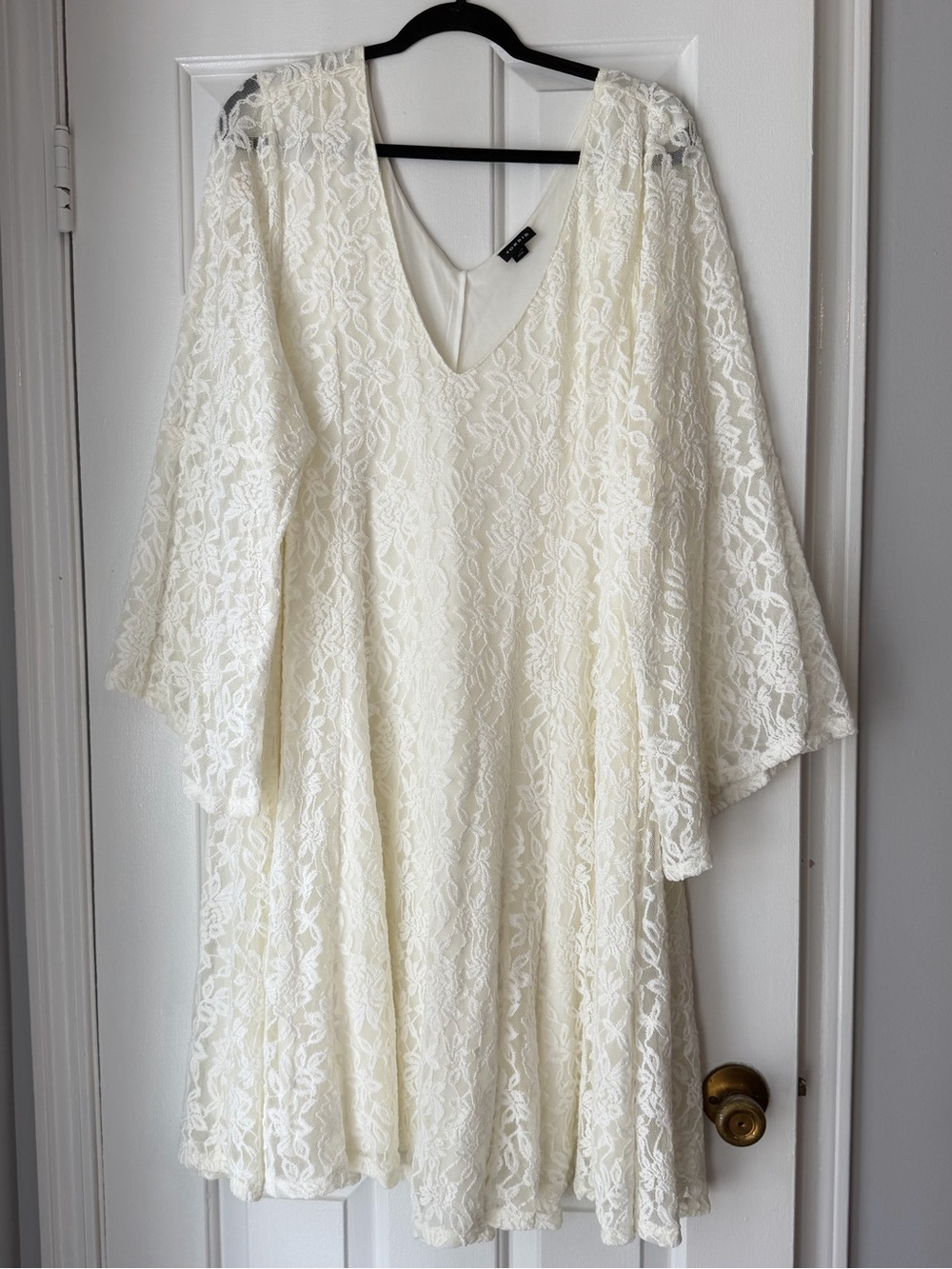 Torrid Mini Lace Bell Trapeze Dress